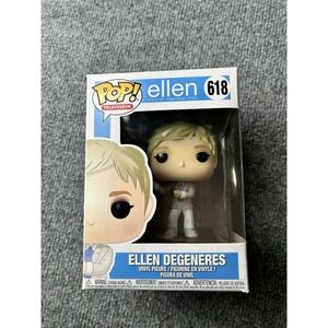 Funko Pop Television! Ellen DeGeneres Exclusive - #618 Vinyl Figure New Unopened